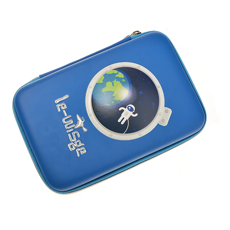 Wholesale cute big zipper pencil case  EVA funny  cute EVA case pencil pouch for kids boys and girls