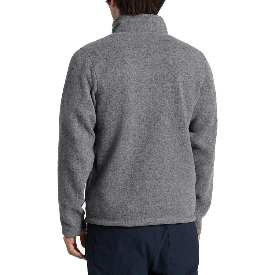 
Men soft warm full zipper fleece stand collar gray jacket with chest pocket 