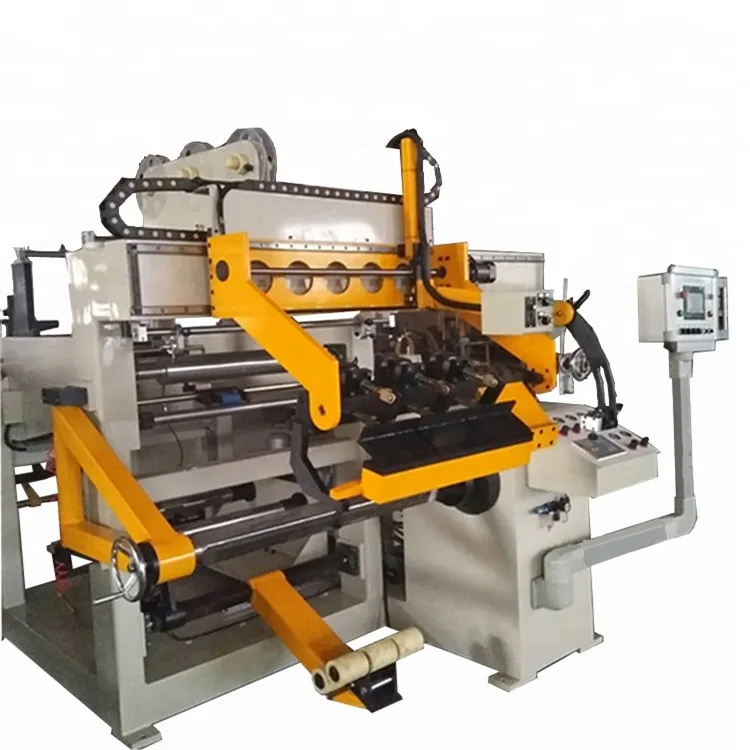 used aluminium copper wire coil foil rewinding machine