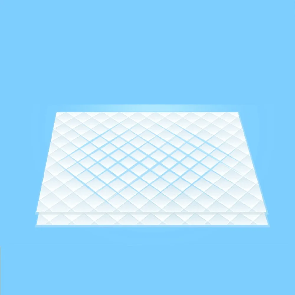 Leakproof Plastic Liner Anti-Leakage Pe Film Reusable Disposable Blue Medical Baby Underpad