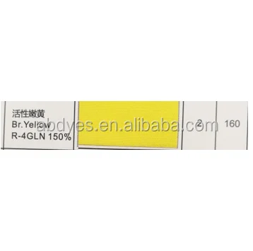 Best quality reactive dye yellow 160/Popular Reactive Brilliant Yellow R-4GLN 150%