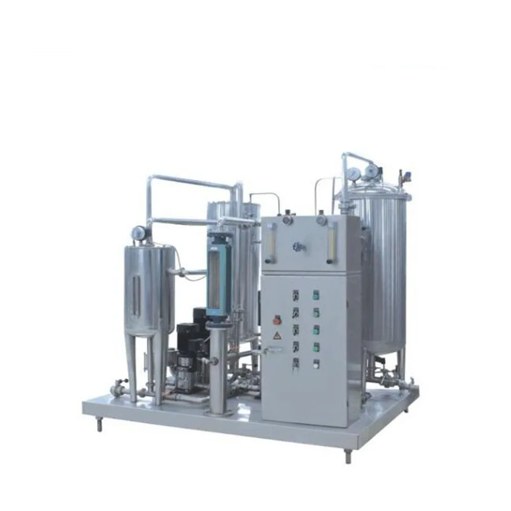 
QHS-6000 Co2 carbonated beverage mixer with SEIMENS electrical equipment mixing machine 