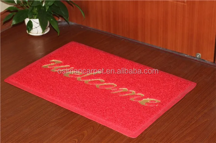 Foot Cleaning Plain Embossed Mesh Door Mat