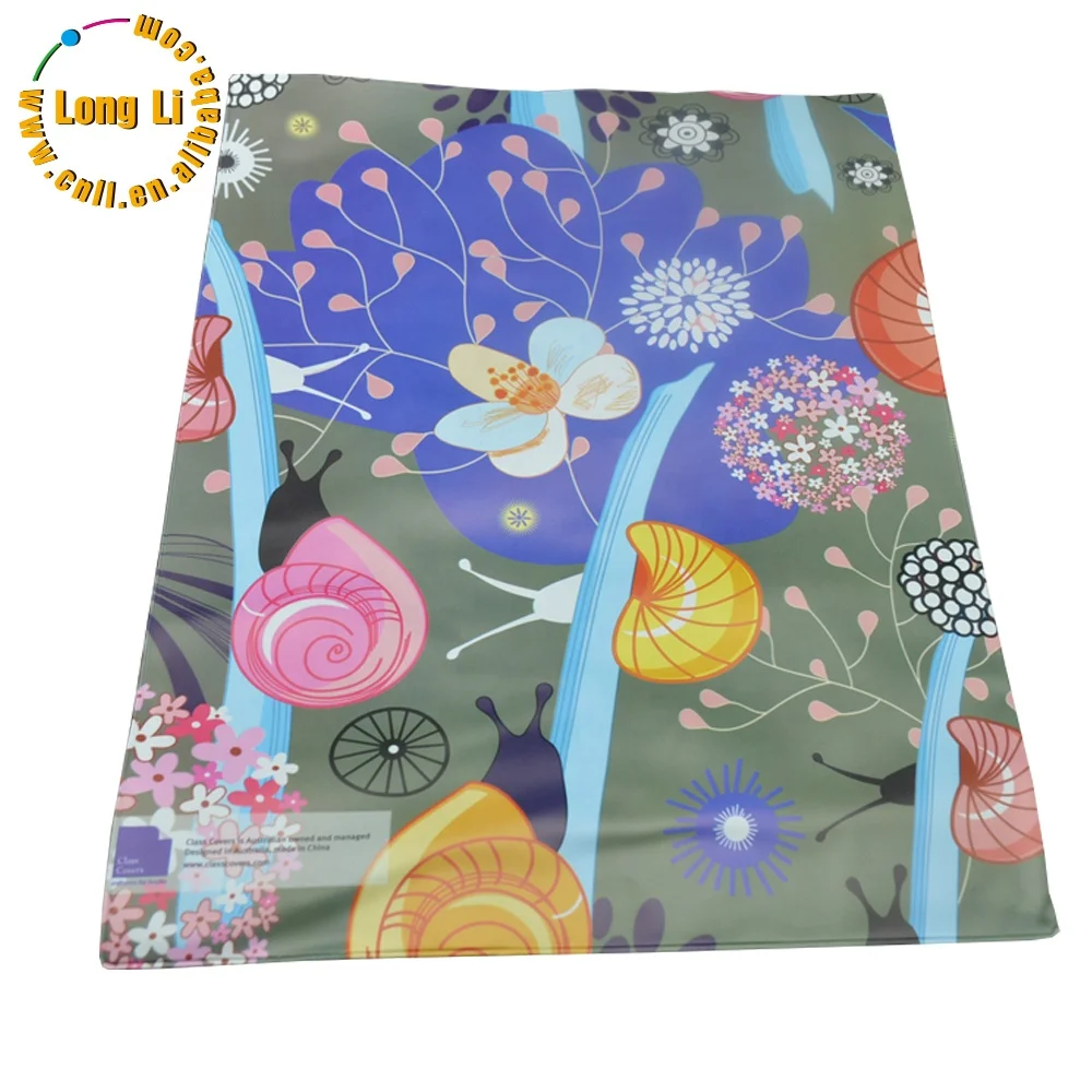 Оптовая продажа на заказ B5 A4 студенческие ПВХ обложки для книг упражнений персонализированные