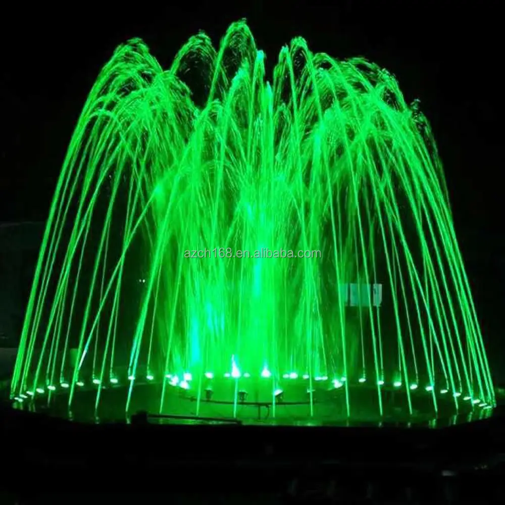 Led Lights Outdoor Pool Water Fountain Round Garden Stone Water Fountain for Square