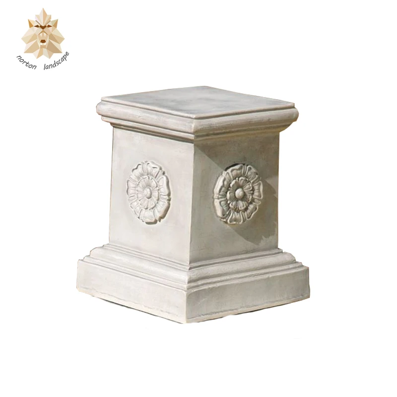 
Carved stone pillars marble column base NTMH 024Y  (60792825672)