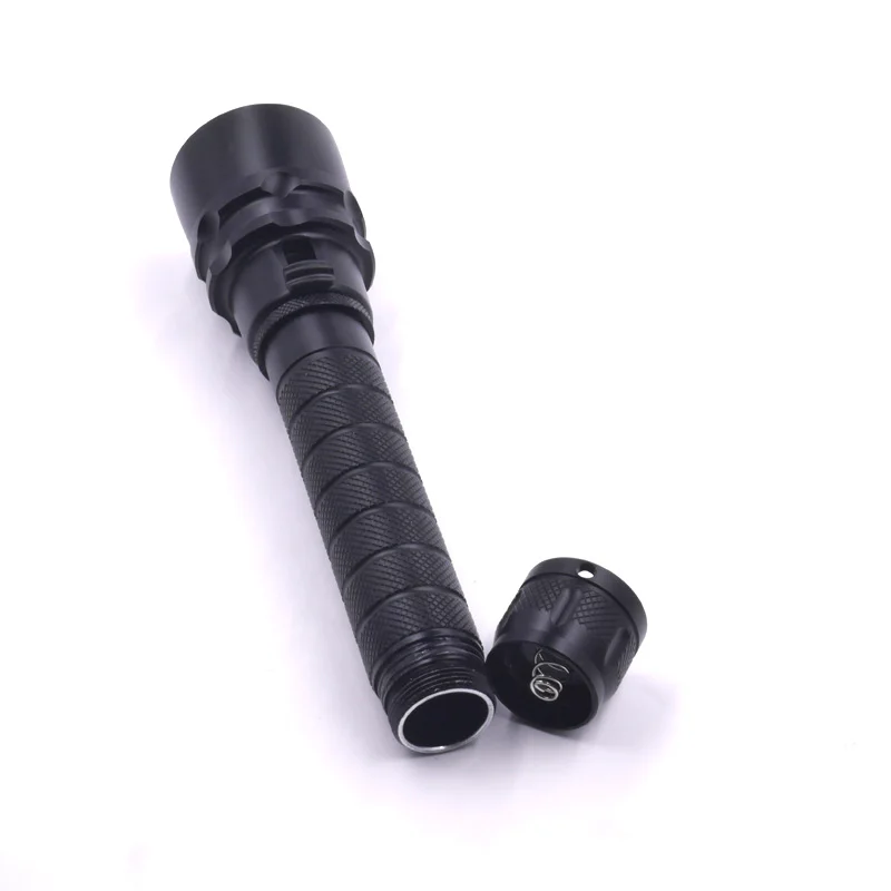 IP68 Waterproof XM-L2 LED Flashlight with Magnetic Switch Aluminum Alloy Body for Camping and Diving