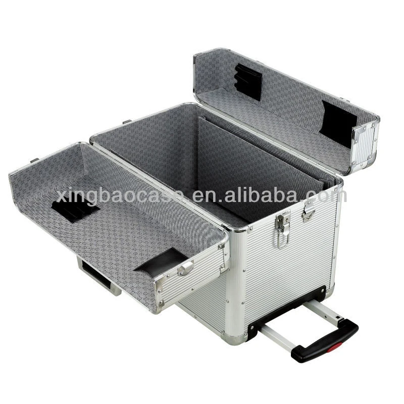
Luggage Aluminum Trolley Case New Suitcase with Wheels Quality Aluminum Waterproof Draw-bar Box 