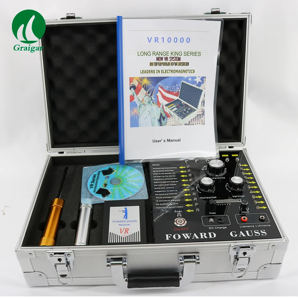 Новый Цифровой частотный Радар VR10000, удаленный металлоискатель со специальной скидкой