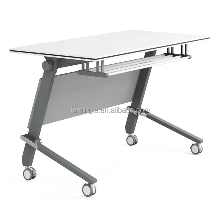 Particleboard base Training table for training conference room with Collapsible table top