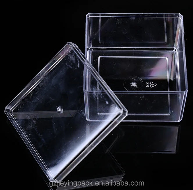 Customized Good quality blister plastic cookie box,plastic packing container box for chocolate