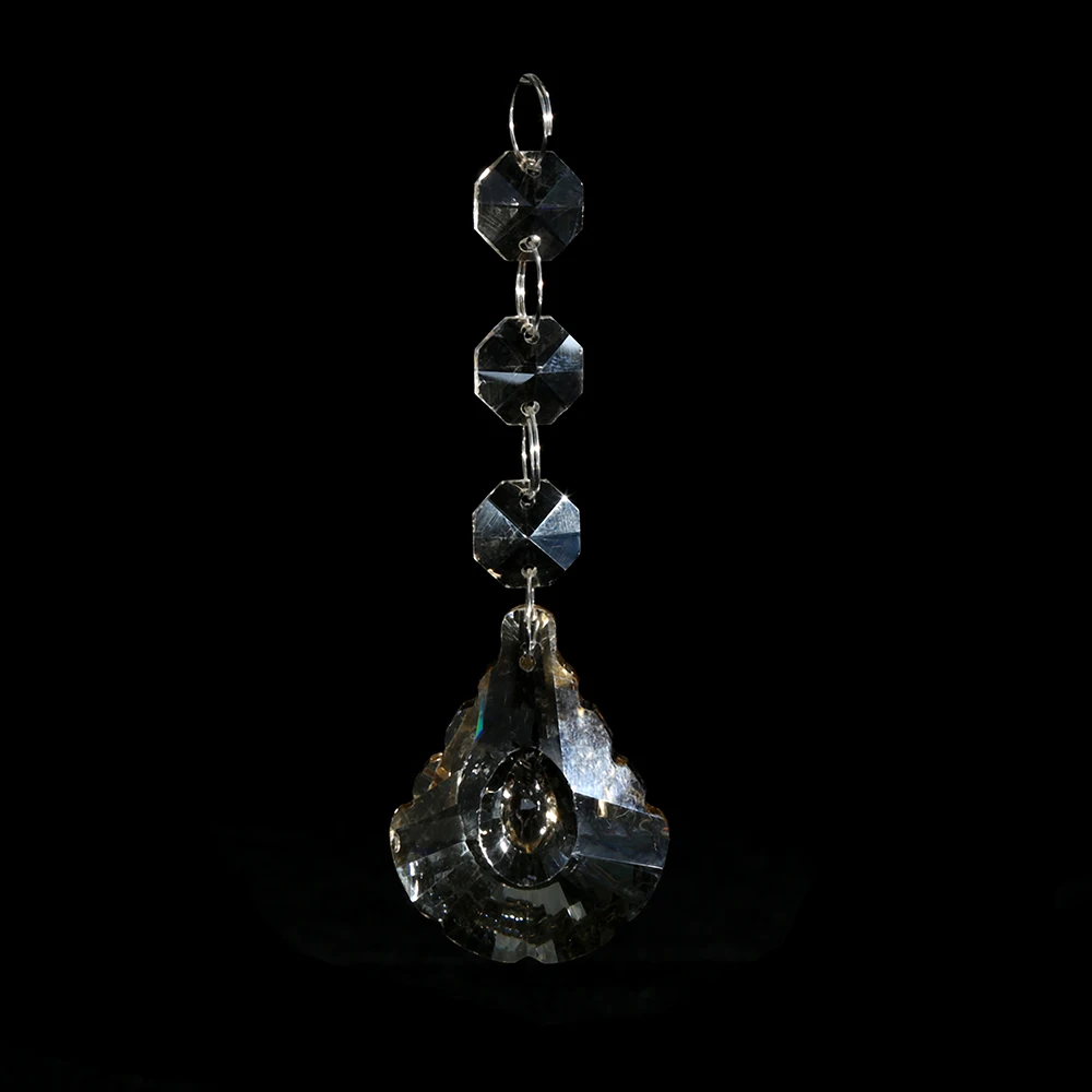 
Glass lamp bead garland curtain crystal drop pendant for chandelier 