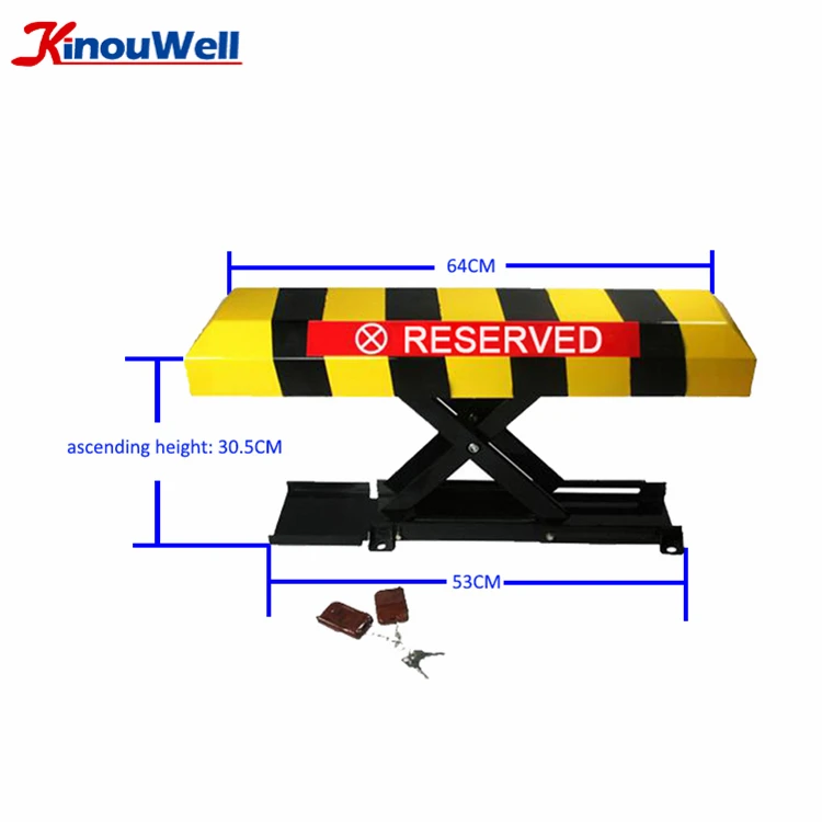 
Anti Collision Remote Control Car Parking Lock Space 