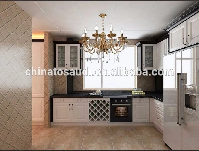 
2018 Best Seller Modern Aluminium Kitchen Cabinet With Aluminium Handle Design 