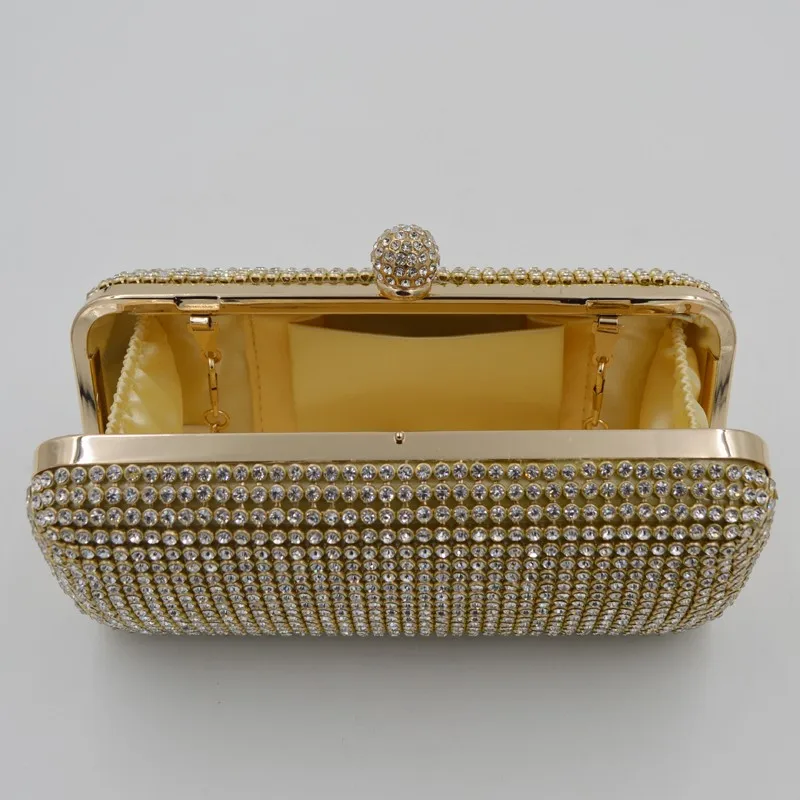 2017 manufacturer wholesale women handbag crystal clutch evening bag