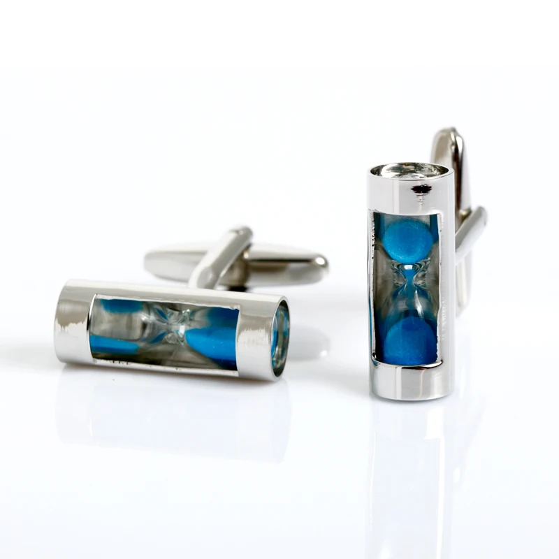 Новинка, запонки, запонки из песка, высококачественные мужские украшения, аксессуары