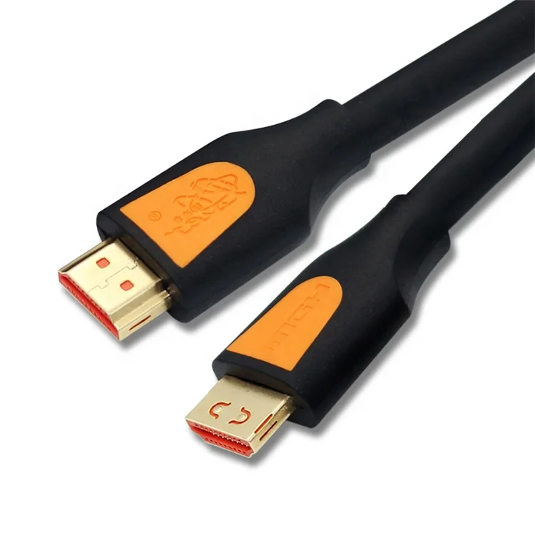 Оптовая продажа 1080p видео аудио Позолоченный разъем гибкий ПВХ hdmi кабель 3d