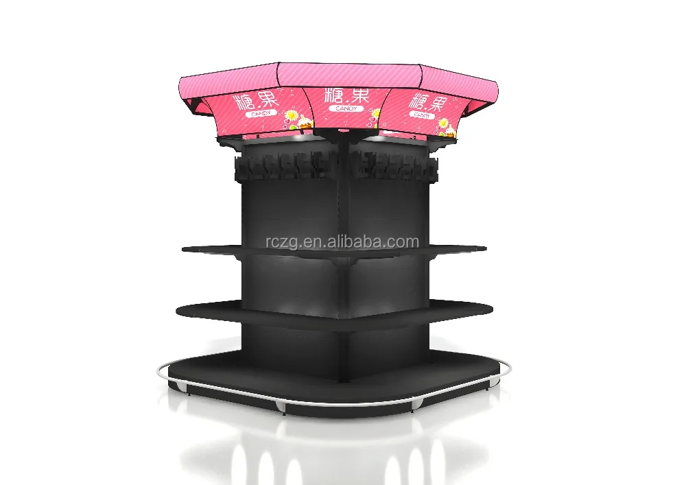 
practical candy display rack, bread display rack for supermarket, potato chip display rack 
