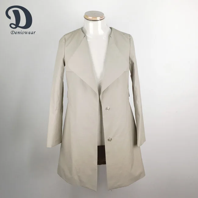 Современный дизайн одежды женщин зимнее пальто модель с замком-молнией