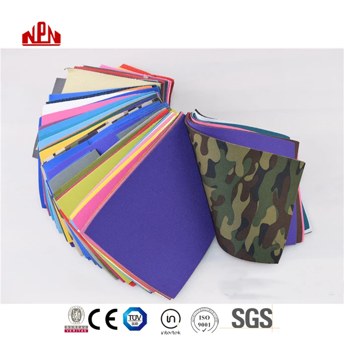 High Quality Customized Thick Neoprene Fabric Rubber Sheets