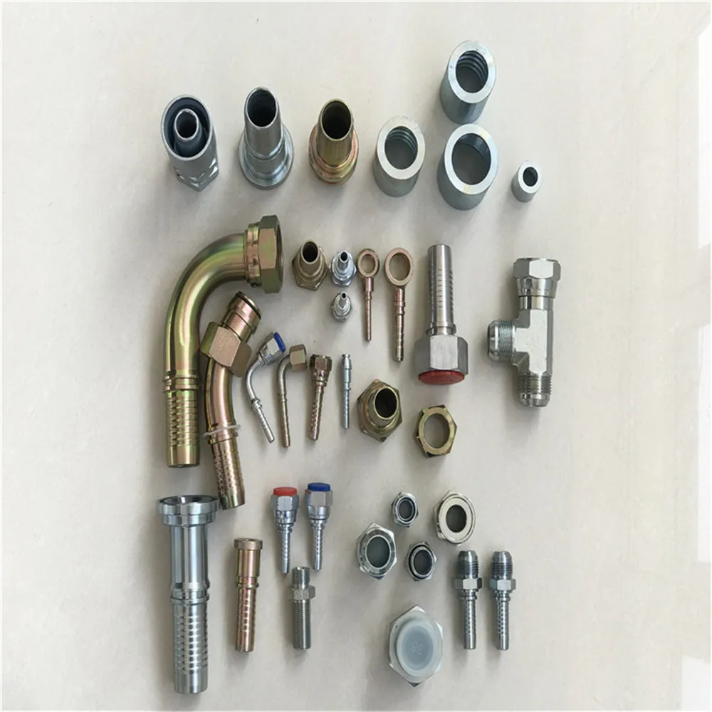 00400 Hydraulic rubber hose sleeve connector 4SP/4S/R12 hydraulic ferrule