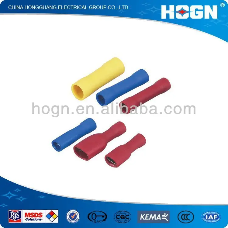 22-16a. вт. значением fdfn женский полный изолированный стержень кабельные наконечники красный fdfn1.25