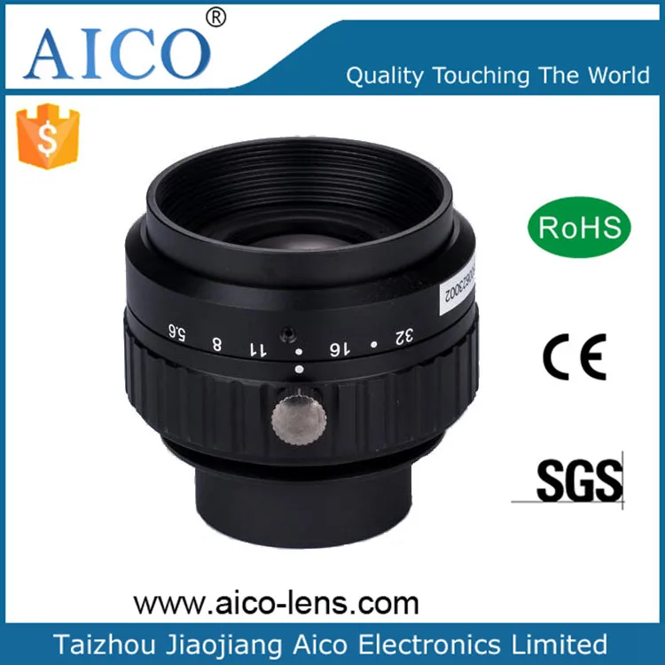 image size 64mm F5.6 0.3X M37xP0.75 v mount 80mm compact line scan linescan lens for 8K7u 12K5u camera