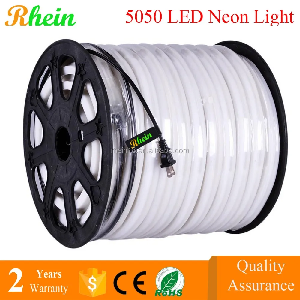 
ETL CE Waterproof 120V 220V 2835 5050 Led Flex Neon Lighting 