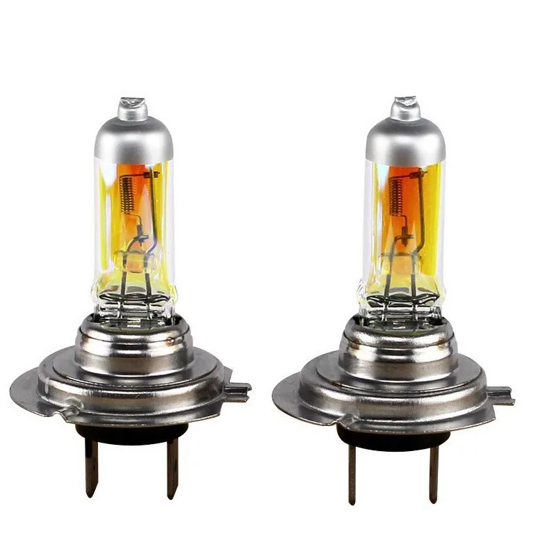 XENCN Golden Eyes 2300k head light 180% brighter PX26d 55W halogen bulb H7 12v yellow