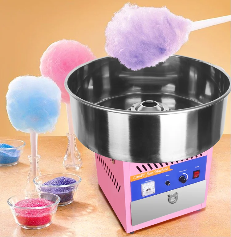 
Commercial Cotton Candy Floss Machine Automatic Flower Cotton Candy Machine 
