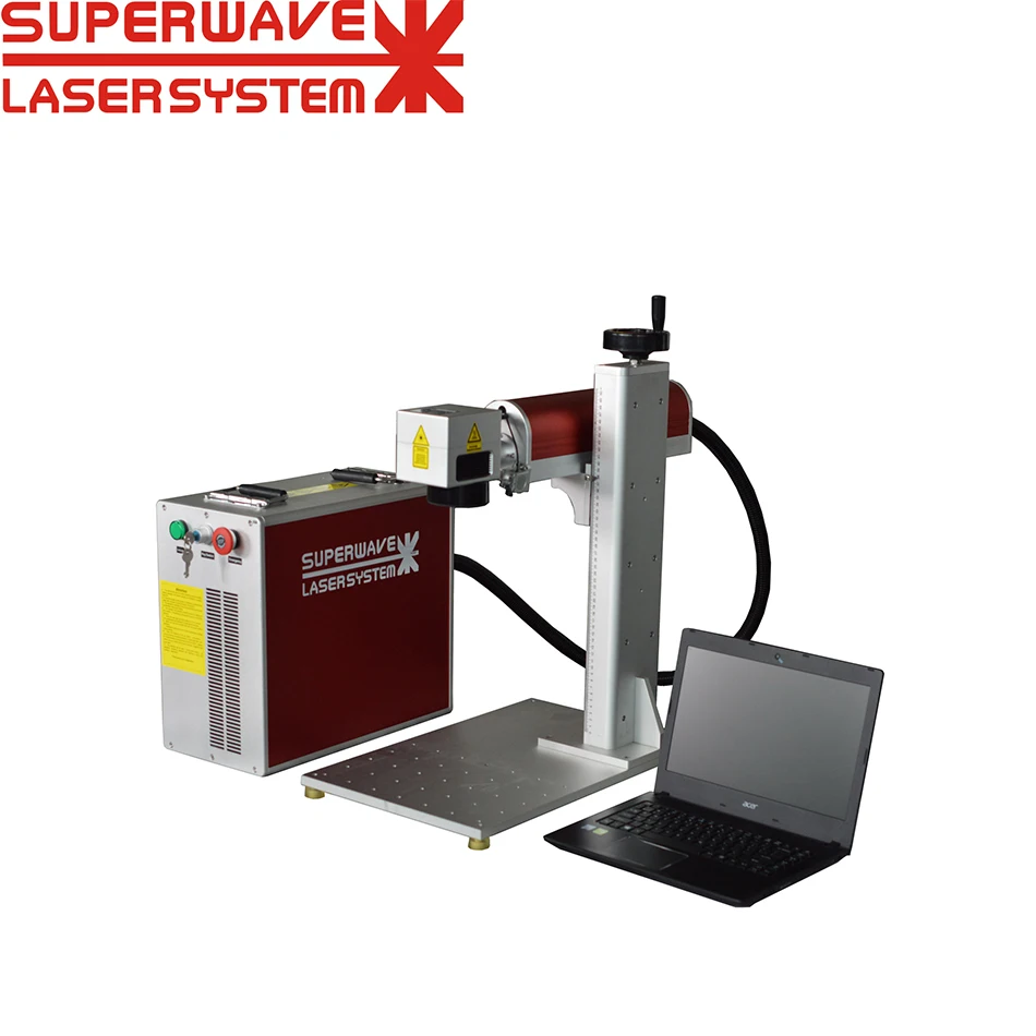 Fiber laser engraving and marking machine tools for jewelry