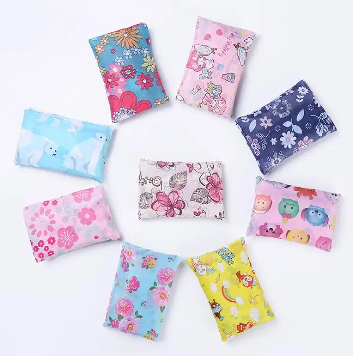 
customised new design eco recycle foldable polyester shopping bag 