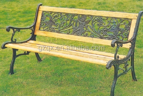 Garden leisure wooden long bench chair(QX-146F)/wooden garden chair/wooden deck chair frame