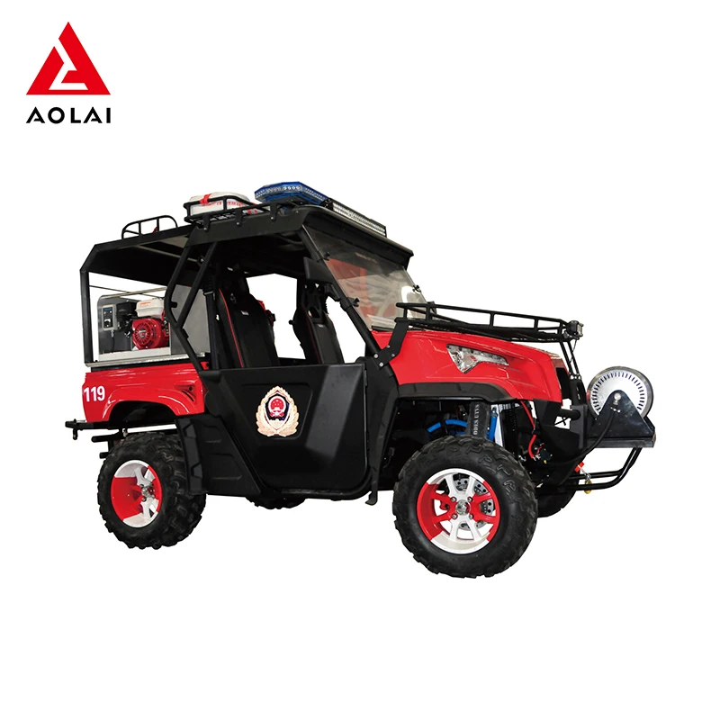 New kind Two wheeled rescue Motorcycle for firefighting with water tank