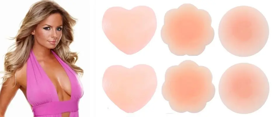 New Arrival Sexy Girl Nipple Cover reusable Invisible Silicone Matt Nipple Cover breast pasty