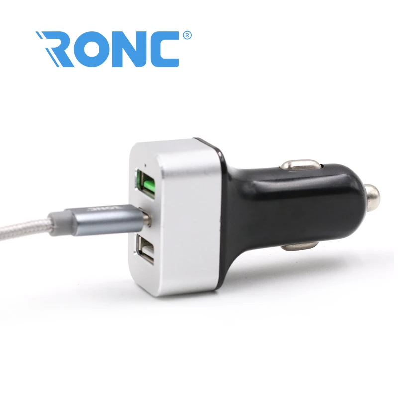 Quick Charge 3 .. 4A Тип C автомобильное зарядное устройство для iPhone/IPad