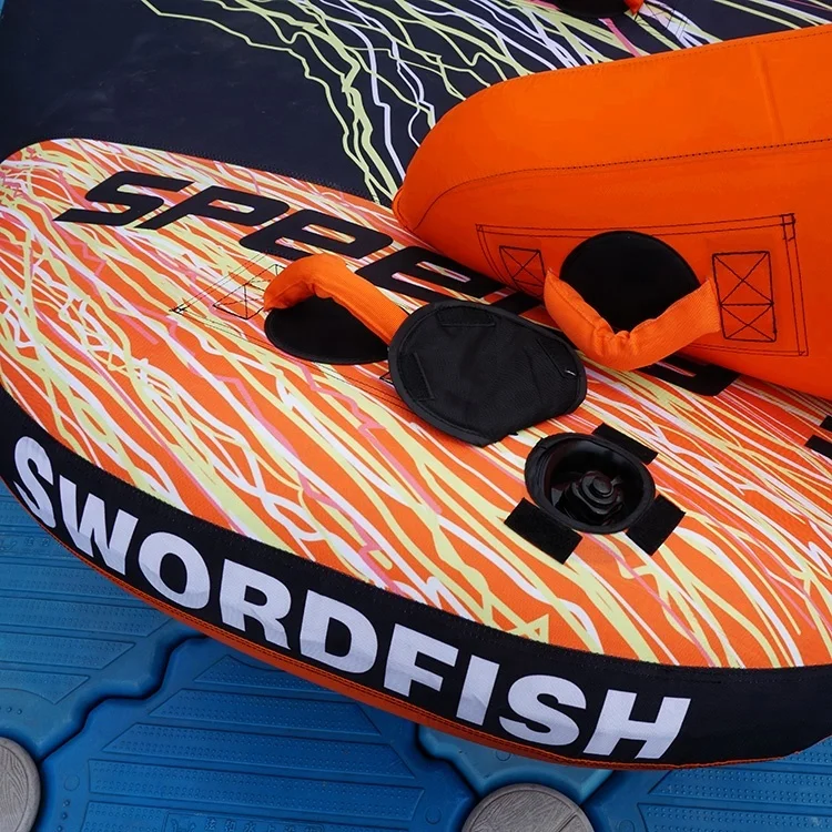 Swordfish 2018 New Water Sports 3 Person Speedy Fun Inflatable PVC Jet Ski Towable Tube