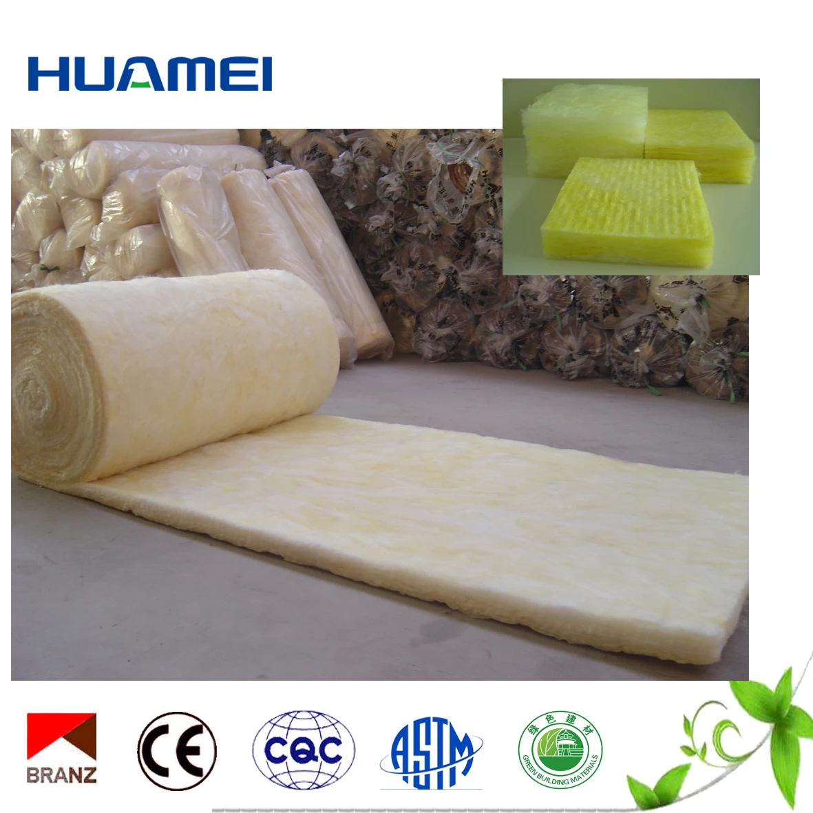fiber glass wool felt insulated glass rolled felt for roof insulation glass wool roll