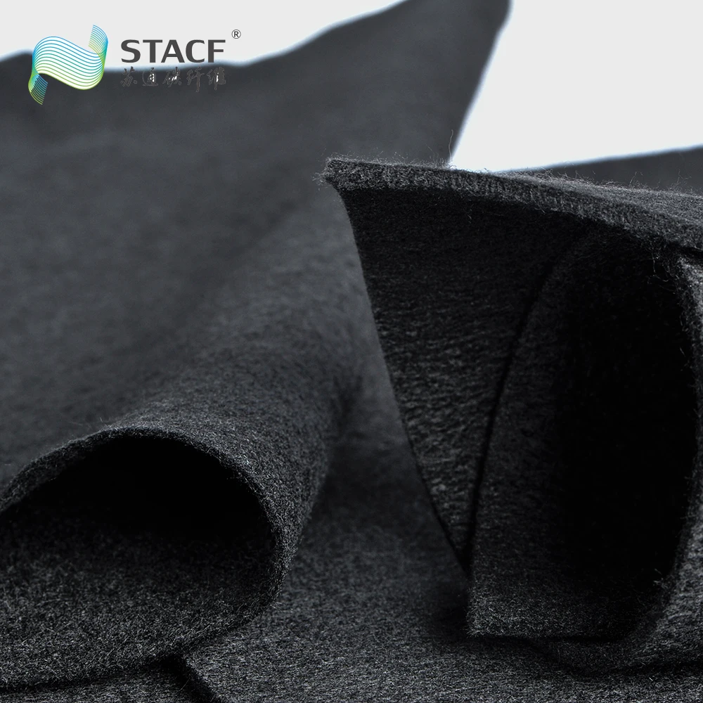 professional heat insulation activated carbon fiber felt