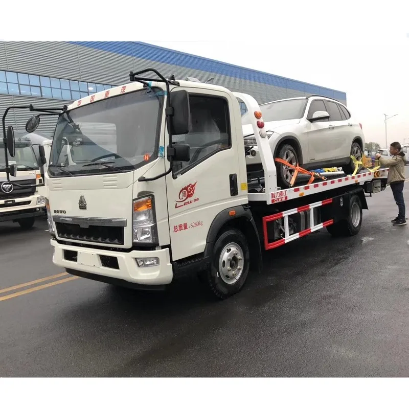 SINOTRUK HOWO автомобили-эвакуаторы на продажу платформа буксировочный автомобиль