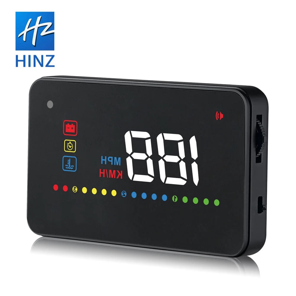 2021 Best Sell Car projector Speedometer OBD2/OBDII 3.5 Inch Car HUD A200 Car Head Up Display HUD