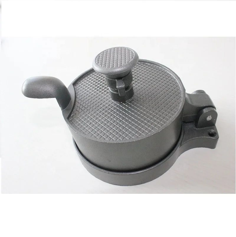 high quality Adjustable aluminum single Hamburger patty maker burger press