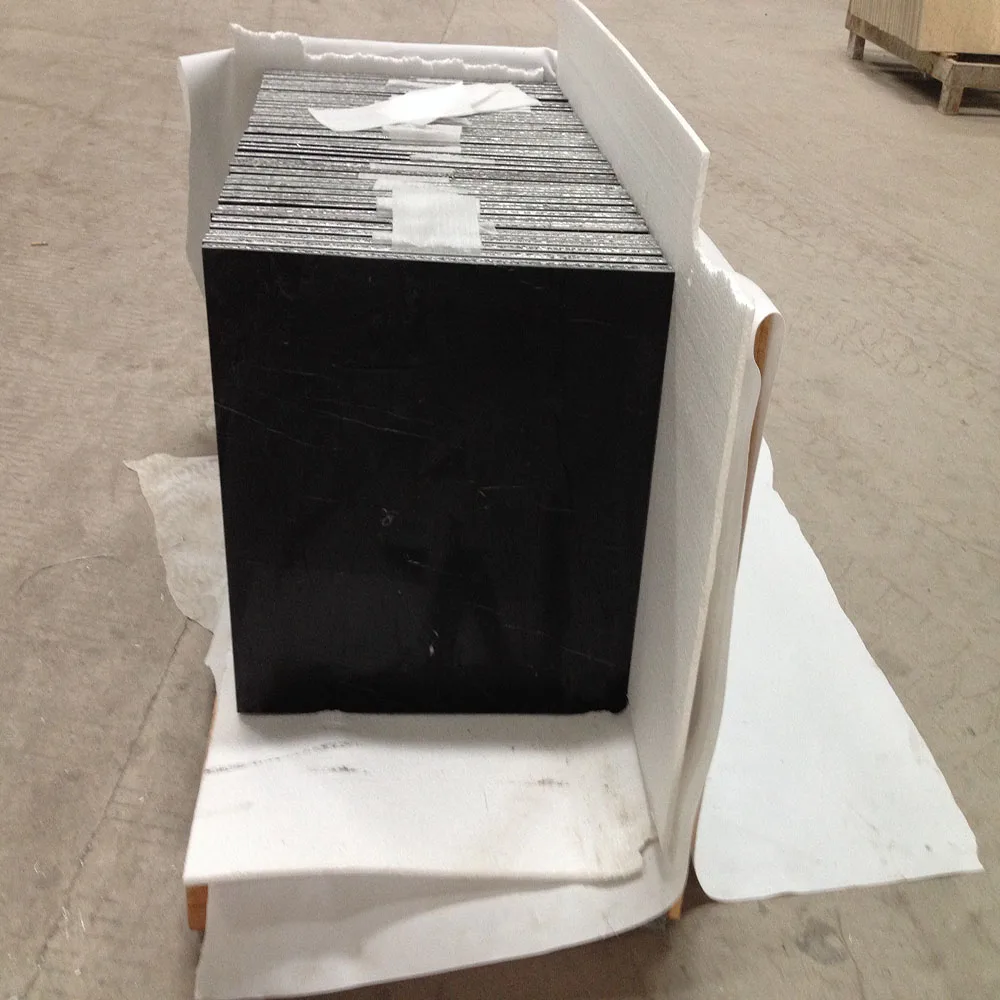 Cheap Black Marble With White Veins Floor Tile Price