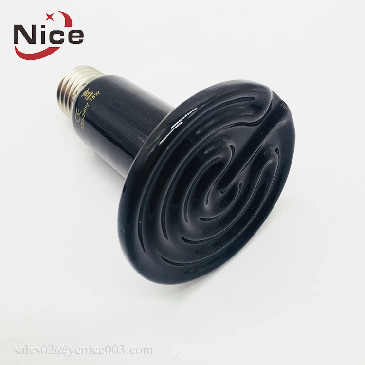 220v E27 ceramic bulb heater lamp