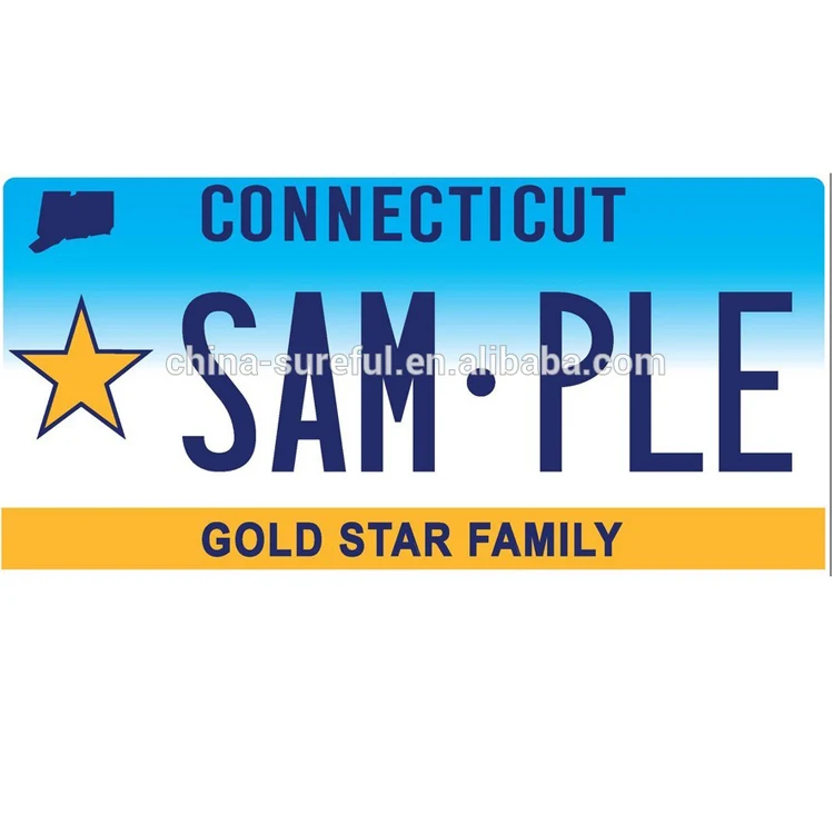 Hot Sale Aluminum Main Material Car Number License Plates