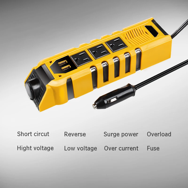 BYGD Hot Sale 150w 110v Car Mini Power Inverter DC to AC inverter 12v car inverter