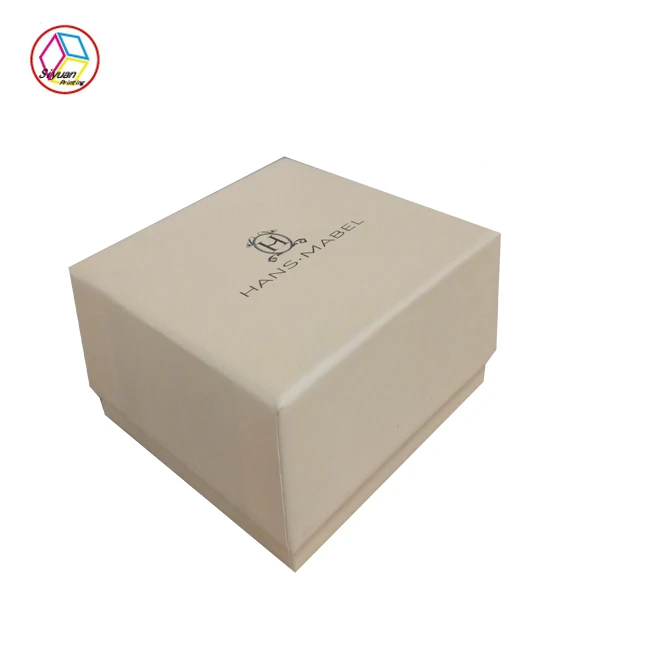 Wholesale custom logo luxury gift single watch wrap box for packaging