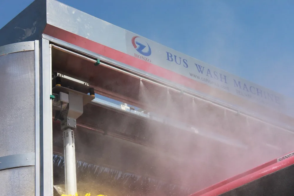 
anti corrosion automatic bus washing machine 