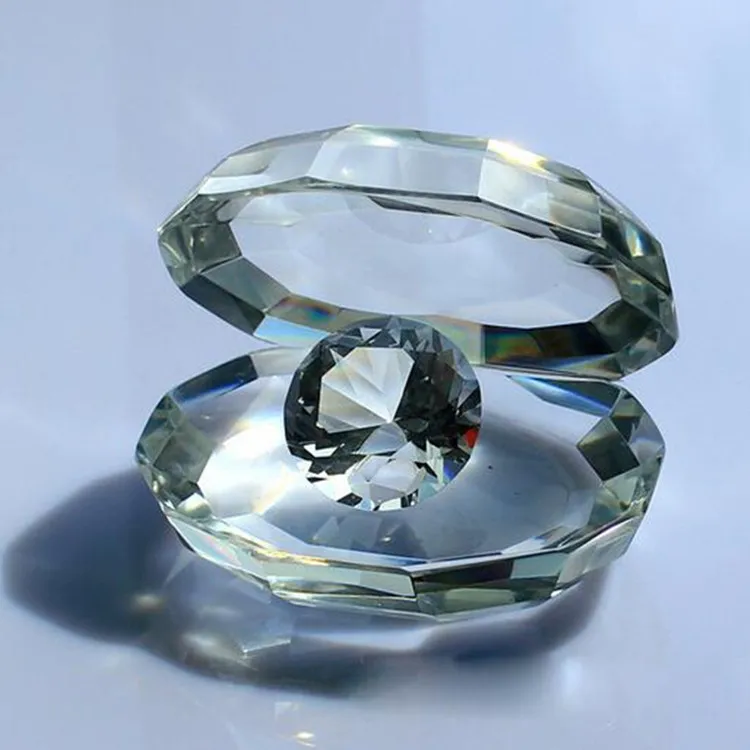 
wholesale nice crystal diamond crystal glass desk round glass paperweight crystal gifts 