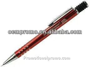 Nice Auto Pencil for Students 2B/2H/HB Mechanical Pencil with Color Lead round Pattern Promotions Carpentry Made Plastic Paper